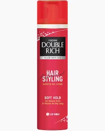 Mousse Tạo Kiểu Tóc Giữ Nếp Mạnh Double Rich Hair